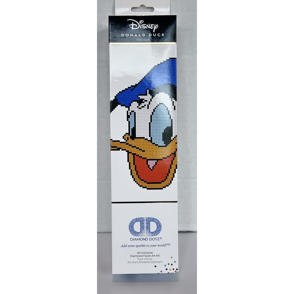 DISNEY Donald‎ Duck Diamond Dotz All Inclusive Facet Art Kit Craft Kit DD5.048